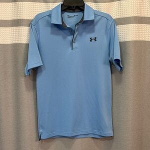 Under Armour Men's Light Blue Polo Shirt